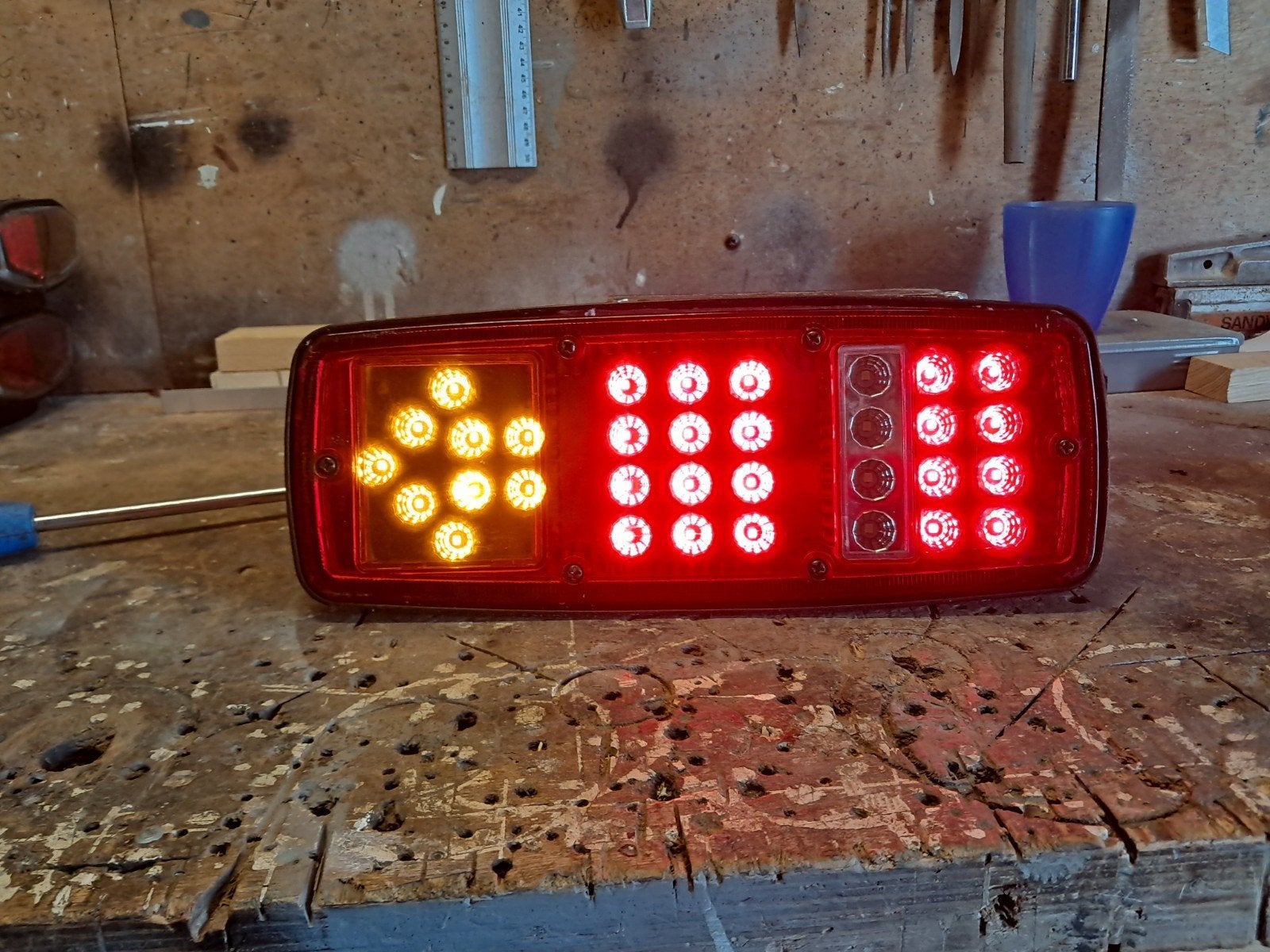 Led achterlichten 2X, Ophalen of Verzenden, Gebruikt