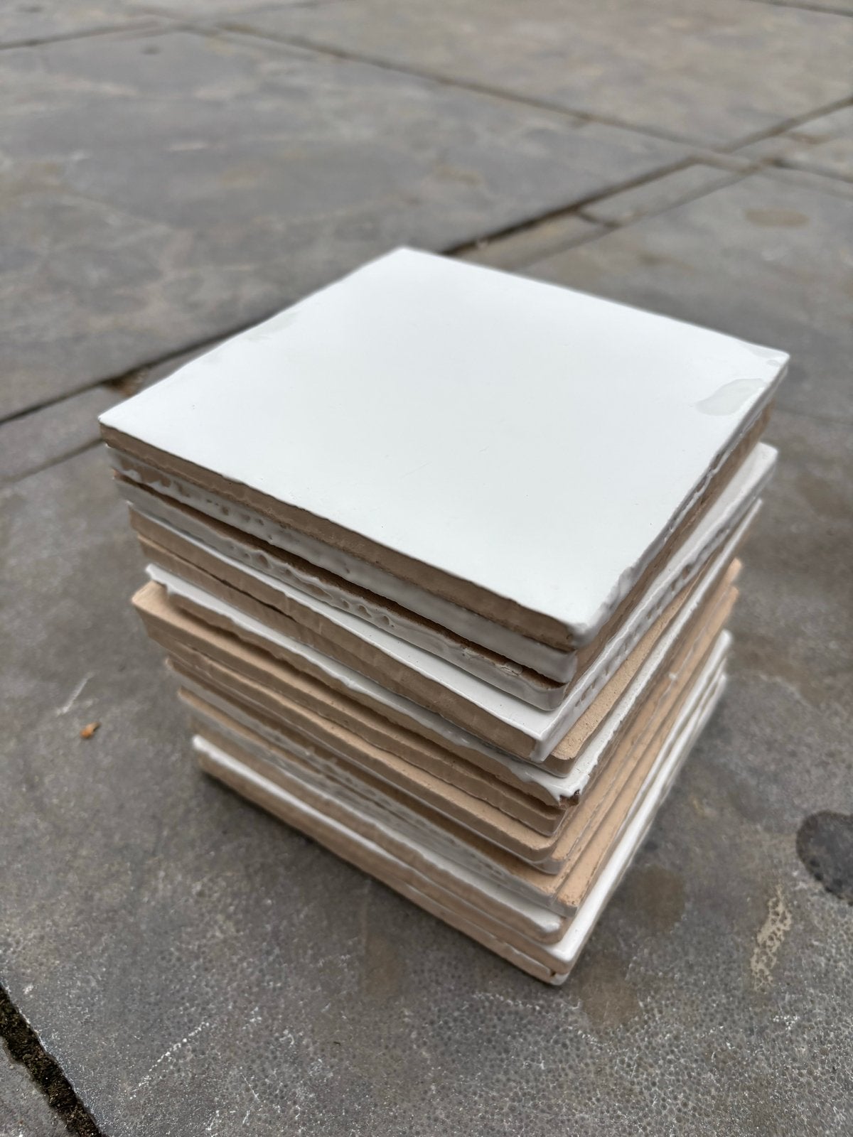 Witte tegels - Witjes friese witjes, Doe-het-zelf en Verbouw, Tegels, Minder dan 5 m², Wandtegels, Keramiek, Minder dan 20 cm