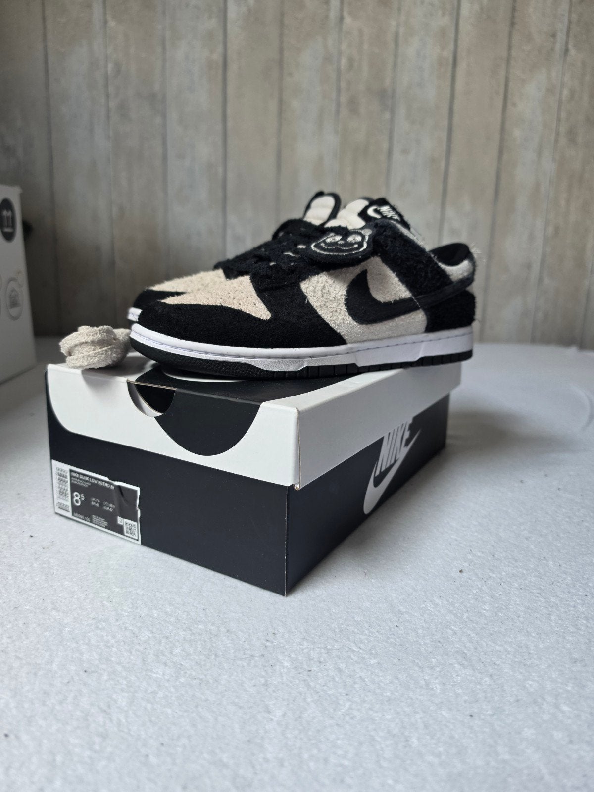 Nike Dunk Low Retro SE Panda - Zo goed als nieuw, Zwart, Nike, Ophalen of Verzenden, Sneakers of Gympen