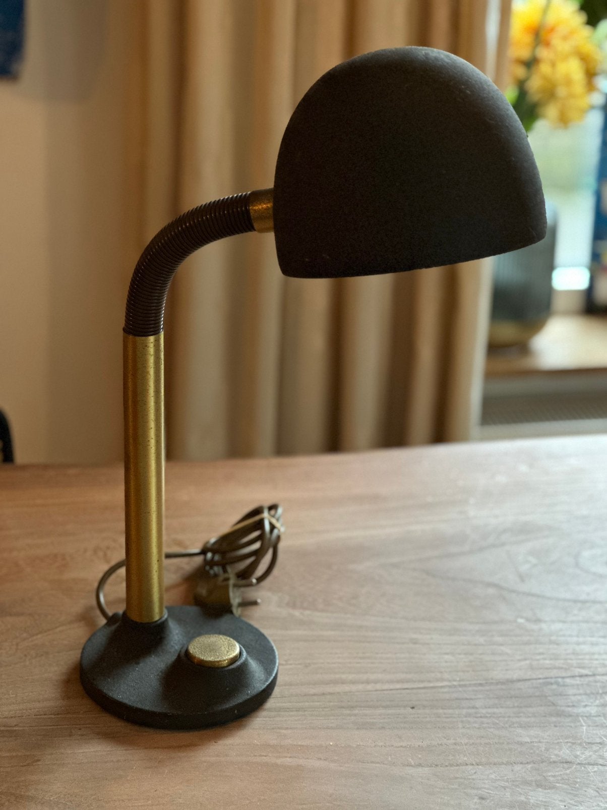 Prachtige vintage lamp ontworpen door Egon Hillebrand, Ophalen of Verzenden, Gebruikt, Overige materialen
