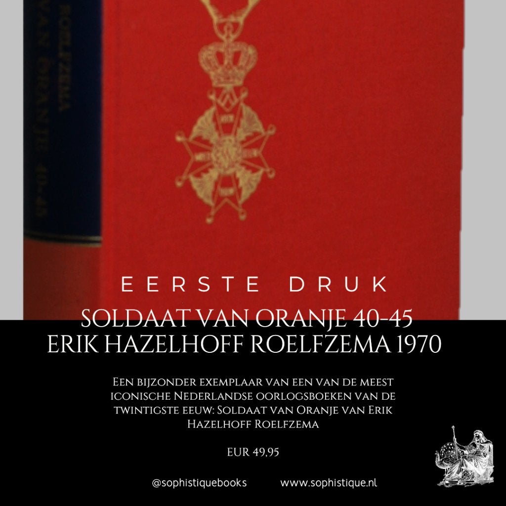 Eerste druk Soldaat van Oranje Erik Hazelhoff Roelfzema 1970, Boeken, Ophalen of Verzenden, Zo goed als nieuw