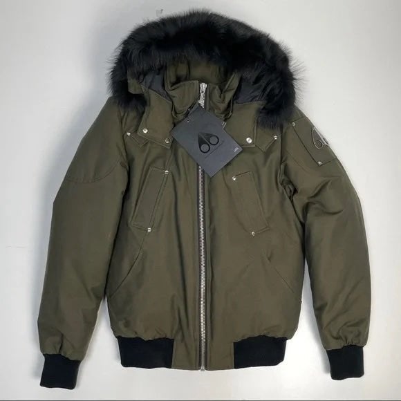 Moose Knuckles Bomber Jas - Maat XL Olijfgroen Dior schoenen, Kleding | Heren, Jassen | Winter, Ophalen of Verzenden, Nieuw, Overige maten
