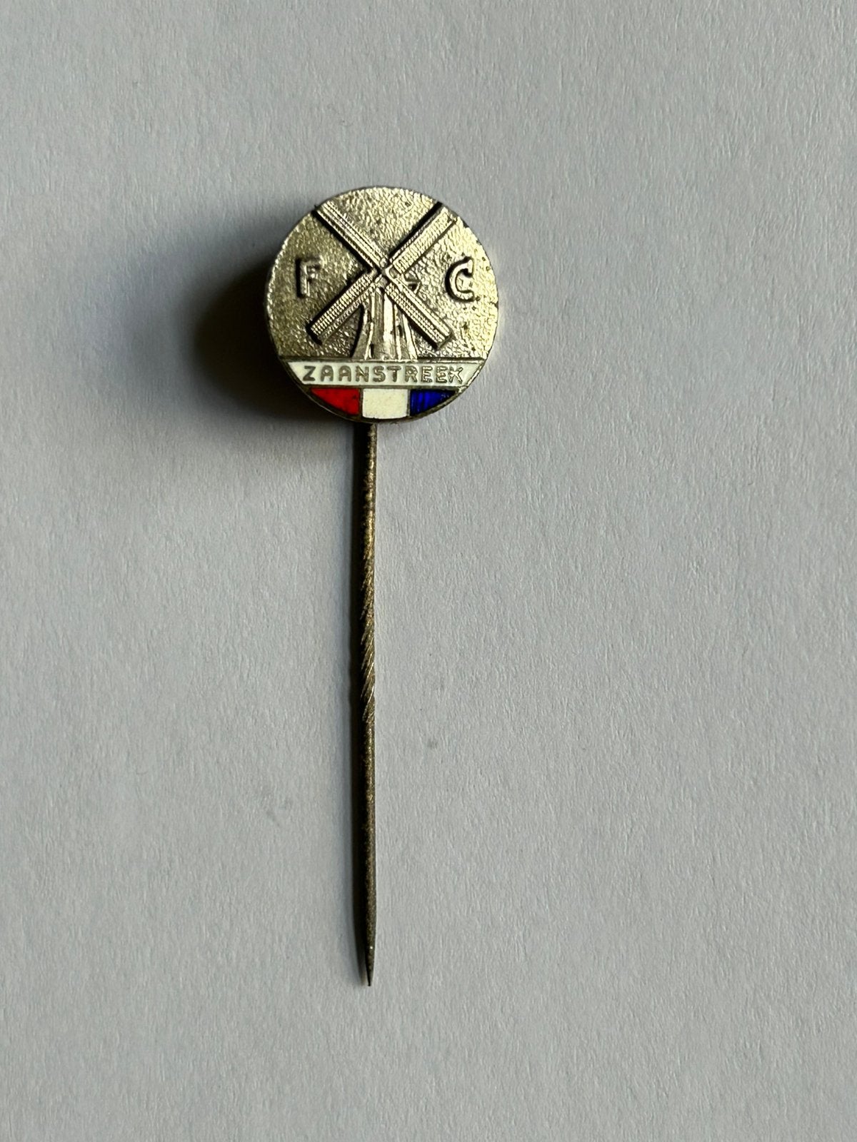 FC Zaanstreek emaille speldje, Ophalen of Verzenden, Sport, Speldje of Pin