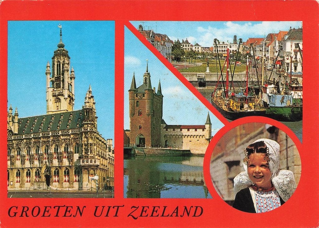 Groeten uit Zeeland, Ophalen of Verzenden, 1960 tot 1980, Gelopen, Zeeland