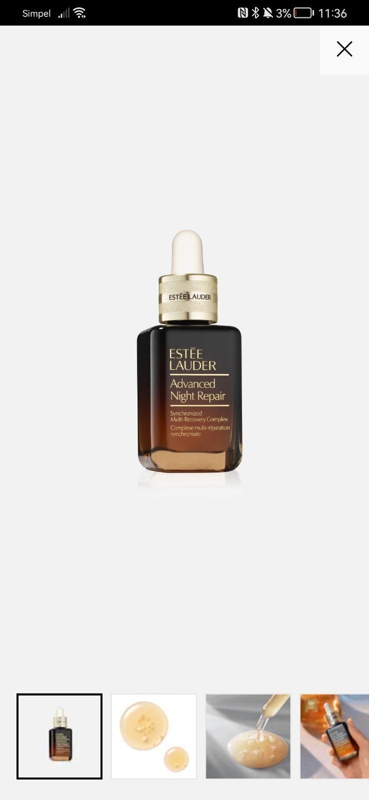 Estee lauder, Ophalen