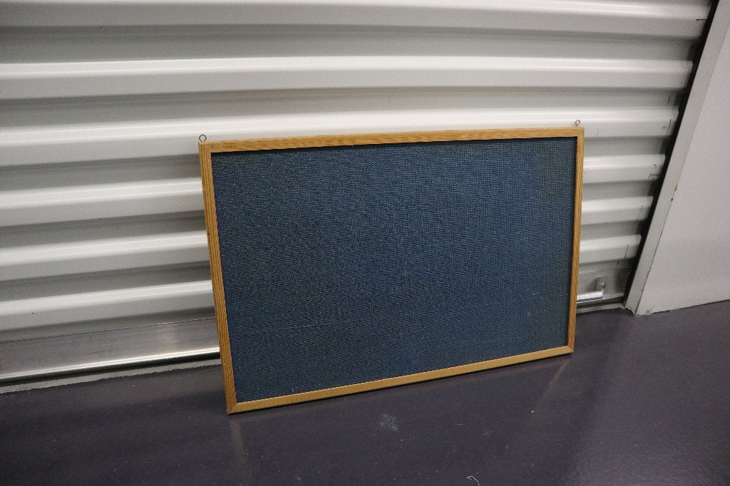 Prikbord memobord met houten lijst, Ophalen, Gebruikt