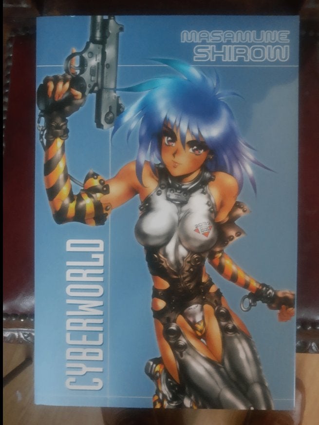CYBERWORLD Portfolio by Masamune Shirow 6 Posters, Eén stripboek, Ophalen of Verzenden, Nieuw