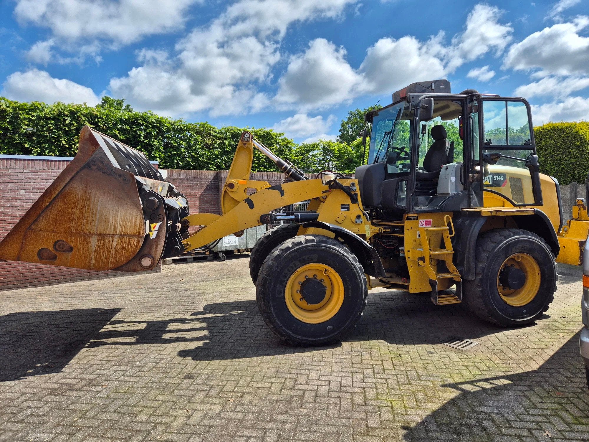 Caterpillar 914 Hoogkiepbak. (bj 2015), Wiellader of Shovel