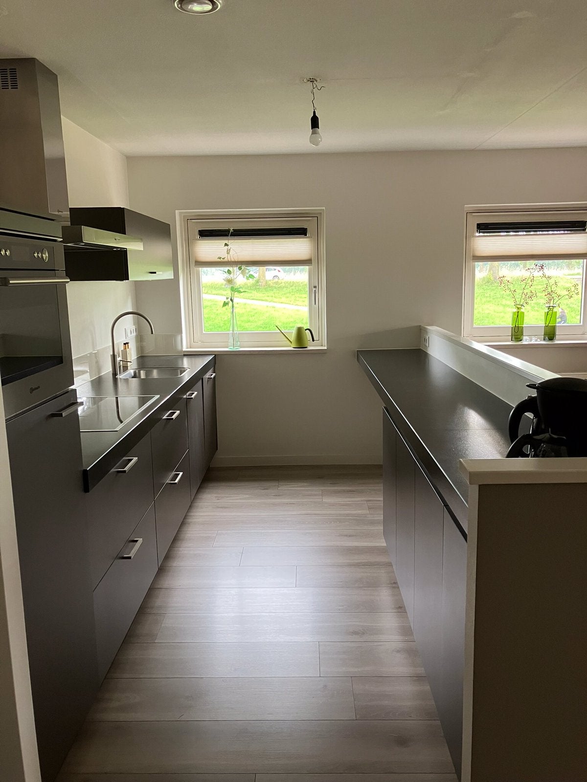 Nog zeer nette keuken compleet met apparatuur, Huis en Inrichting, Keuken | Complete keukens, Gebruikt, Dubbelwandige keuken, Bruin