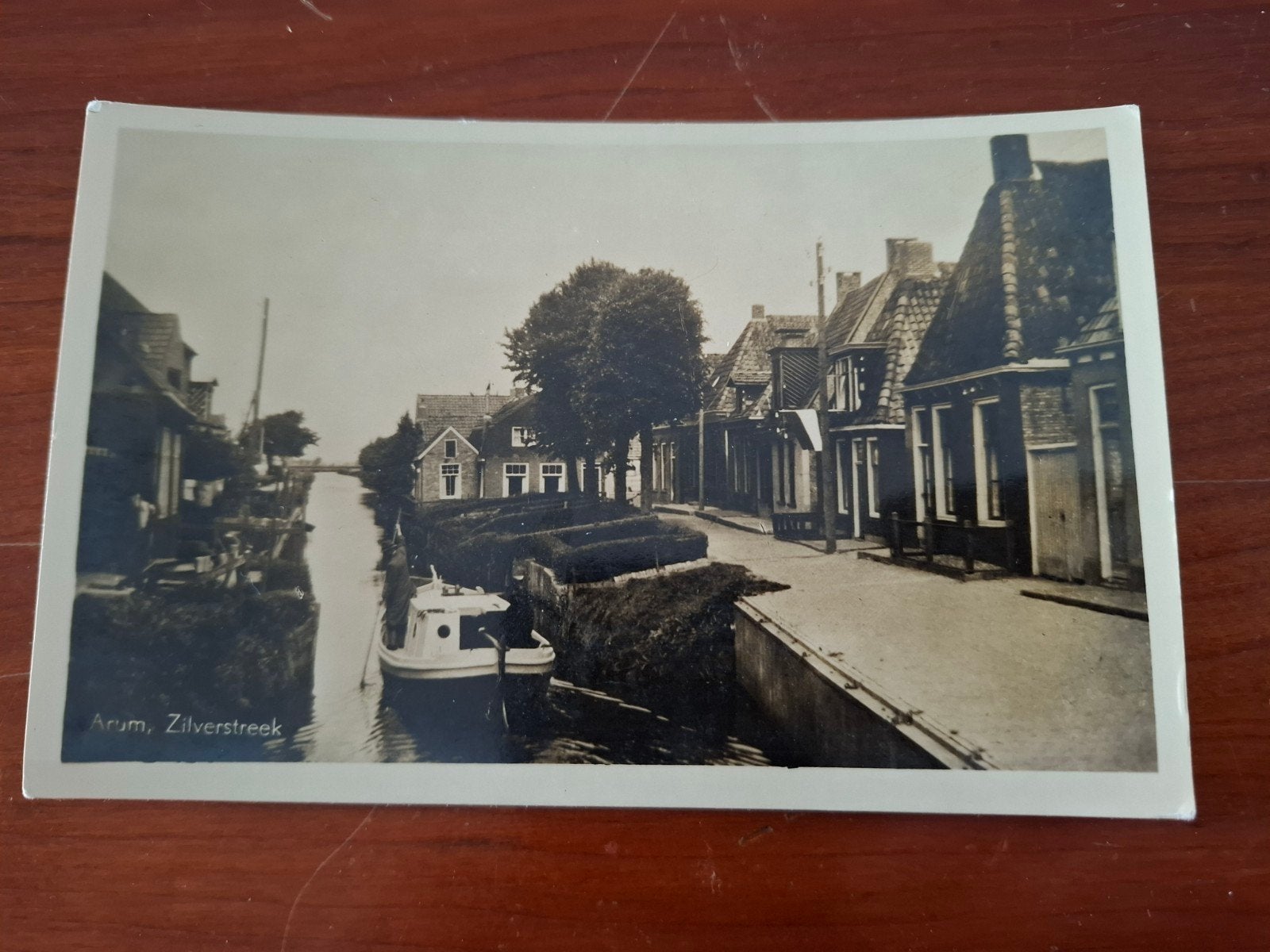 Oude Ansichtkaart Arum, Zilverstreek, Ophalen of Verzenden, 1920 tot 1940, Ongelopen, Friesland