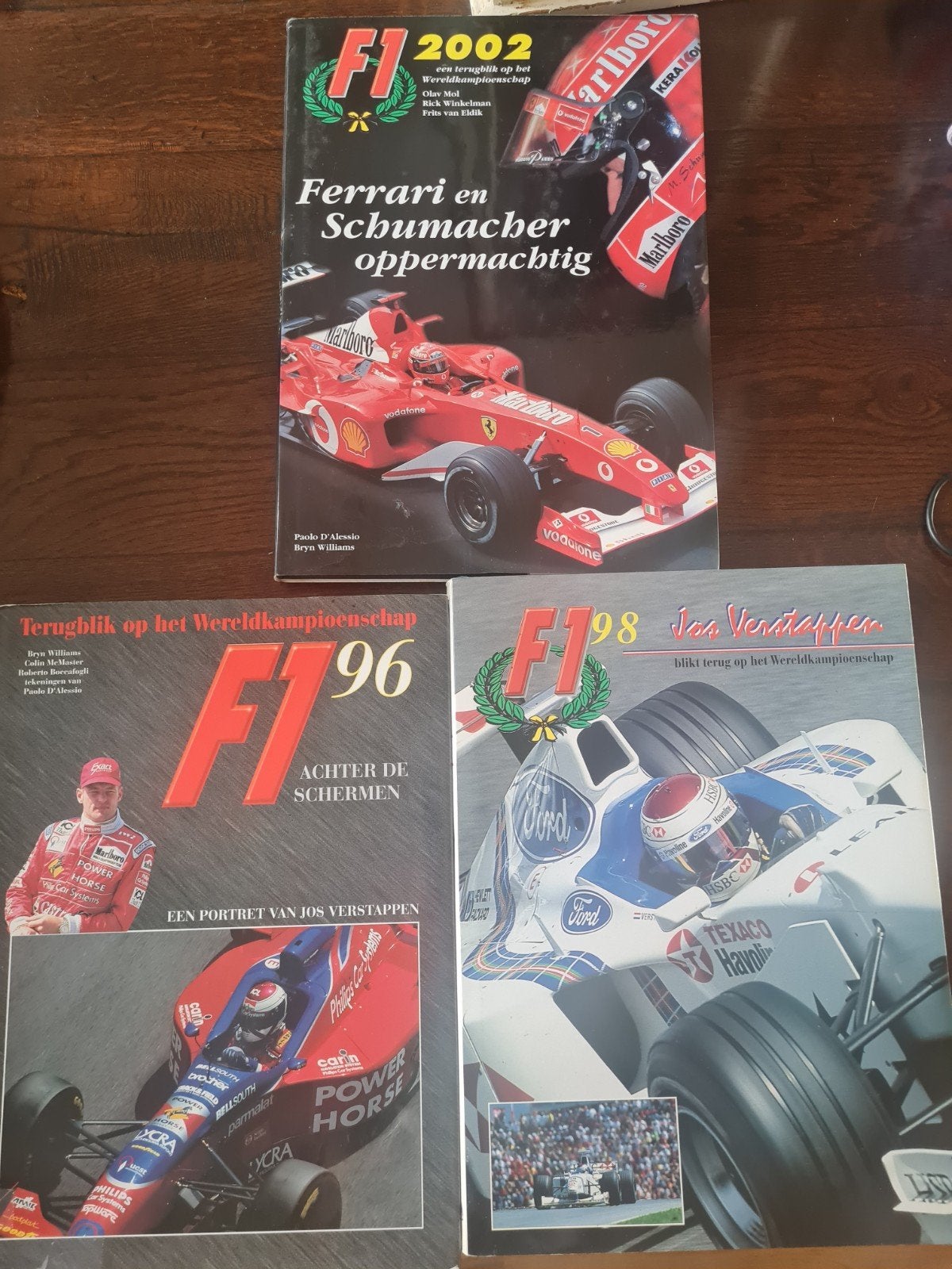 3 F1 Jaarboeken, Ophalen of Verzenden, Zo goed als nieuw, Algemeen