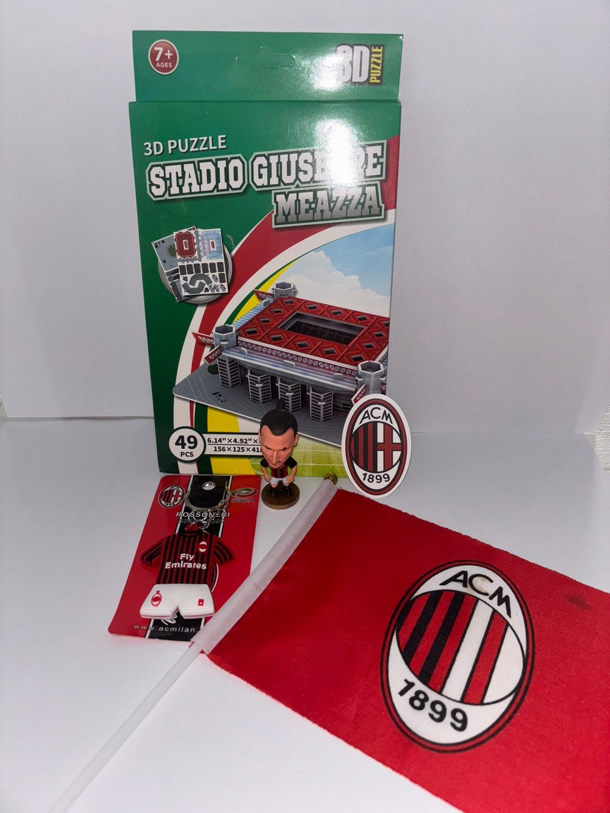 AC Milan Clubpakket, Ophalen of Verzenden, Nieuw, Buitenlandse clubs, Beeldje of Poppetje