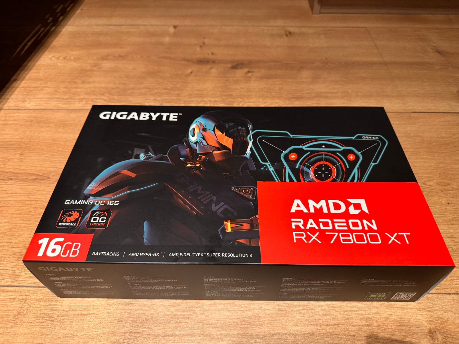 Gigabyte Radeon RX 7800 XT Gaming OC 16G, Ophalen of Verzenden, Zo goed als nieuw, GDDR6, PCI-Express 4