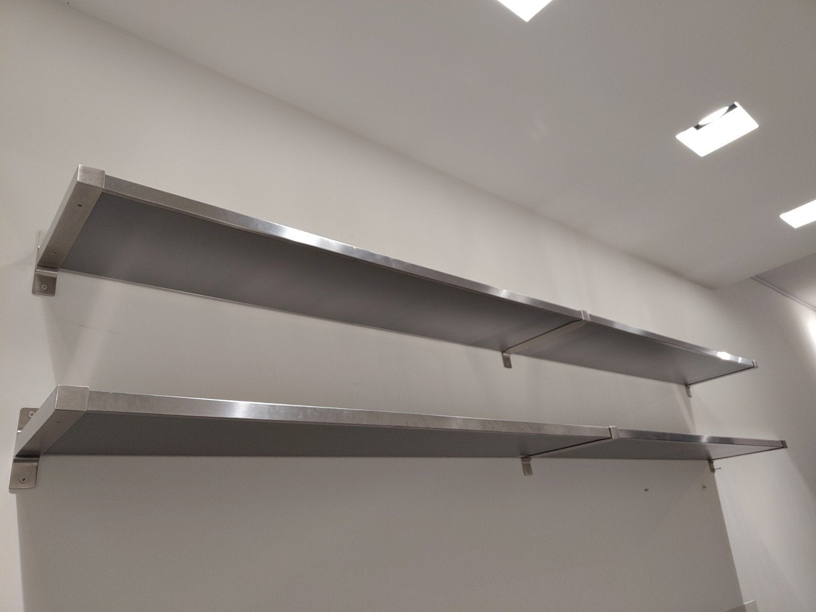 IKEA EKBY MOSSBY/BJÄRNUM wandplanken (2x 240cm), Ophalen, Gebruikt