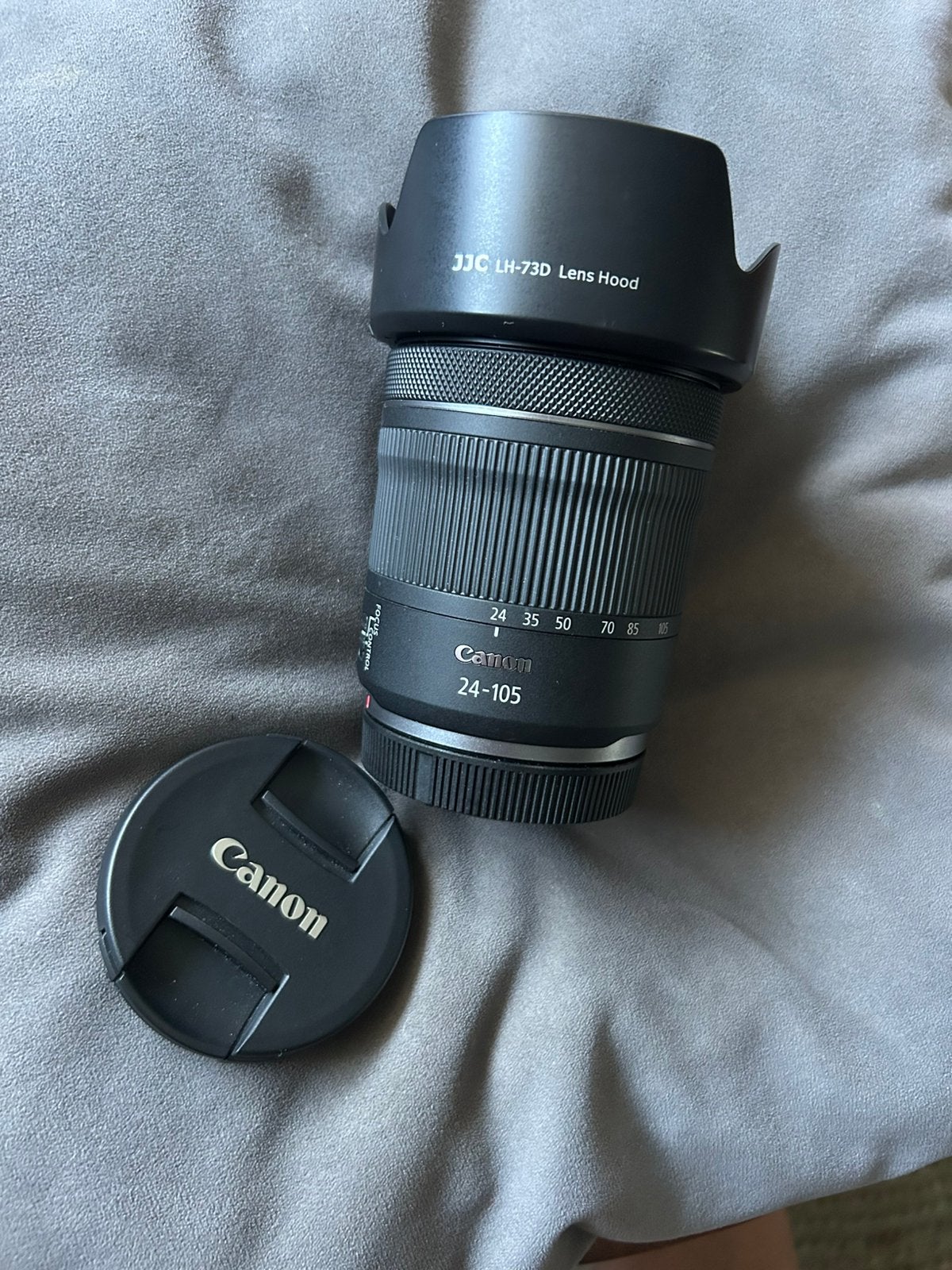 Canon RF 24-105mm F4-7.1 IS STM, Audio, Tv en Foto, Fotografie | Lenzen en Objectieven, Ophalen, Canon RF, Zo goed als nieuw, Standaardlens