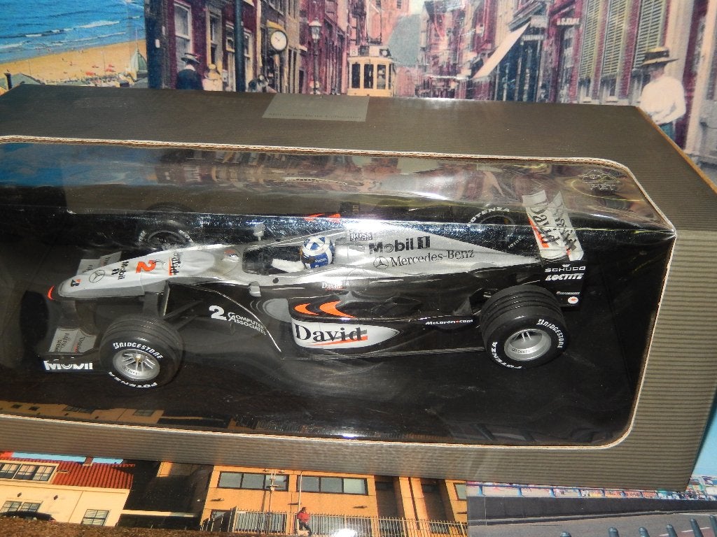 McLaren Mercedes MP4-15 F1 modelauto - Mika Häkkinen, Hobby en Vrije tijd, Ophalen of Verzenden, Nieuw, Auto, Overige merken