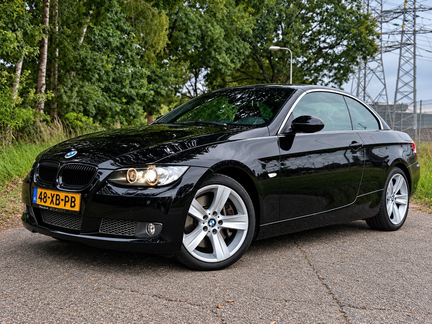 BMW 3-Serie E93 335i Leder Clima Navi Xenon Stoel.vw NAP ✅, Auto's, Automaat, Achterwielaandrijving, Cabriolet, 4 stoelen