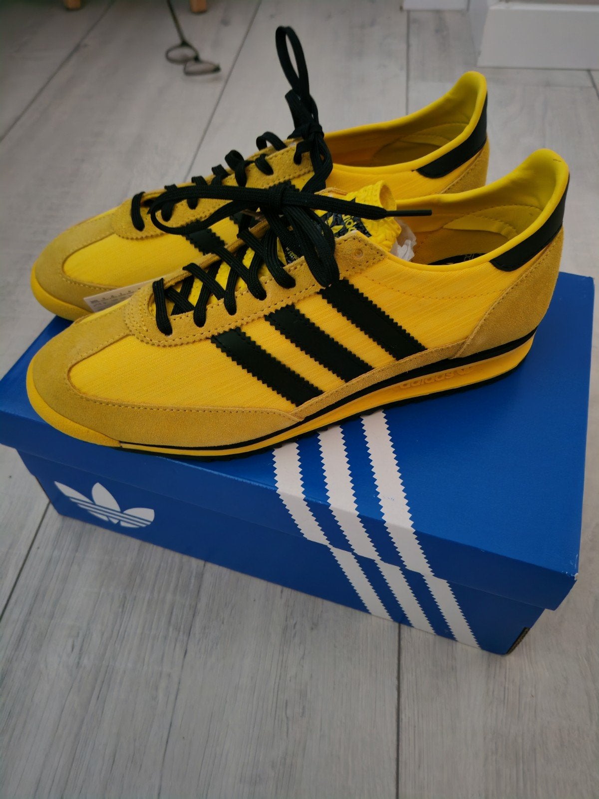 Adidas SL 72 OG W Gele Sneakers - Nieuw in Doos, Adidas, Geel, Nieuw, Ophalen of Verzenden