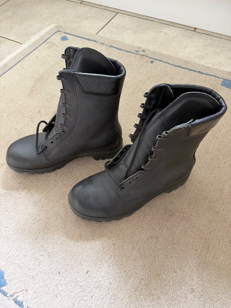 Militaire gevechtslaars, Zwart, Boots, Nieuw, Ophalen