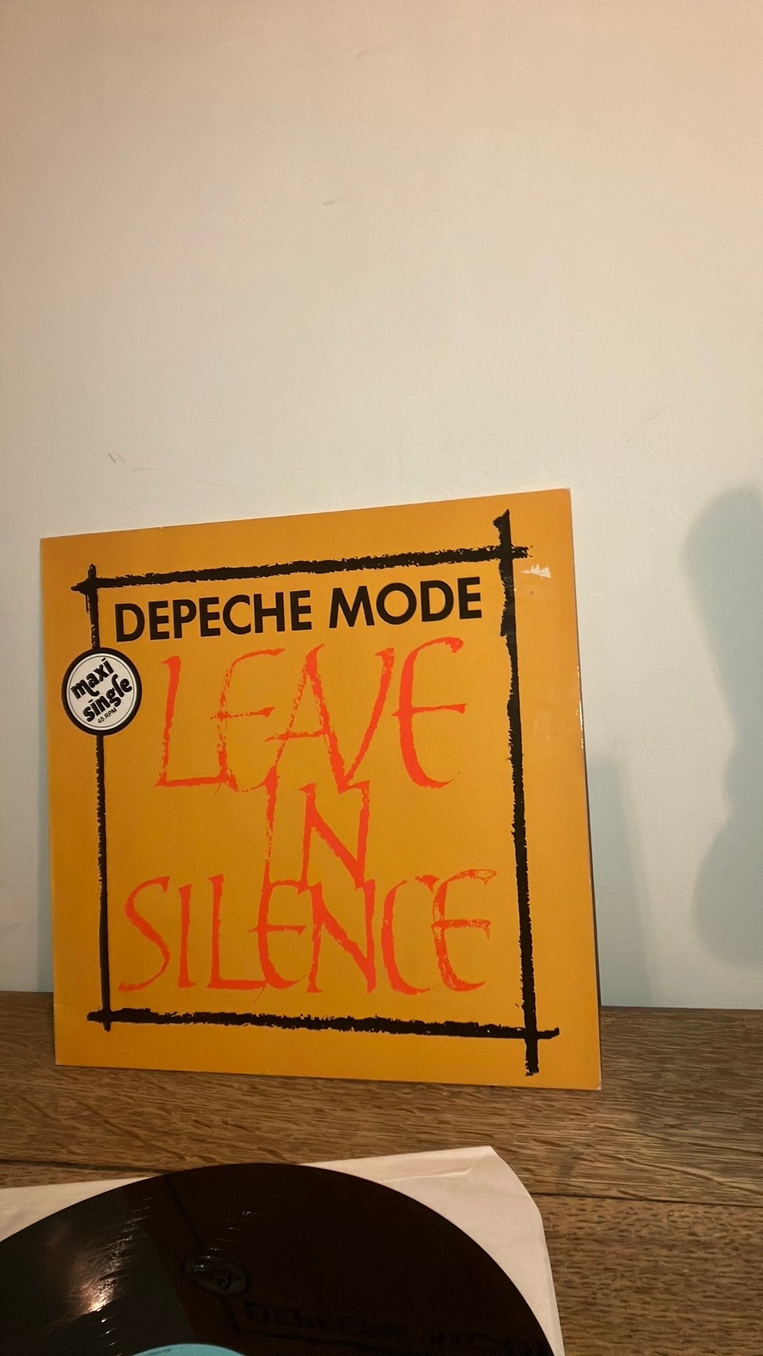 Depeche mode-Leave in silence12”maxisingle, Gebruikt, Ophalen of Verzenden, 12 inch, Synthpop