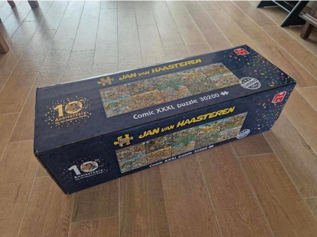Jan van Haasteren XXXL puzzel 30200 morgen 20-.6ophalen, Hobby en Vrije tijd, Denksport en Puzzels, Ophalen of Verzenden, Meer dan 1500 stukjes