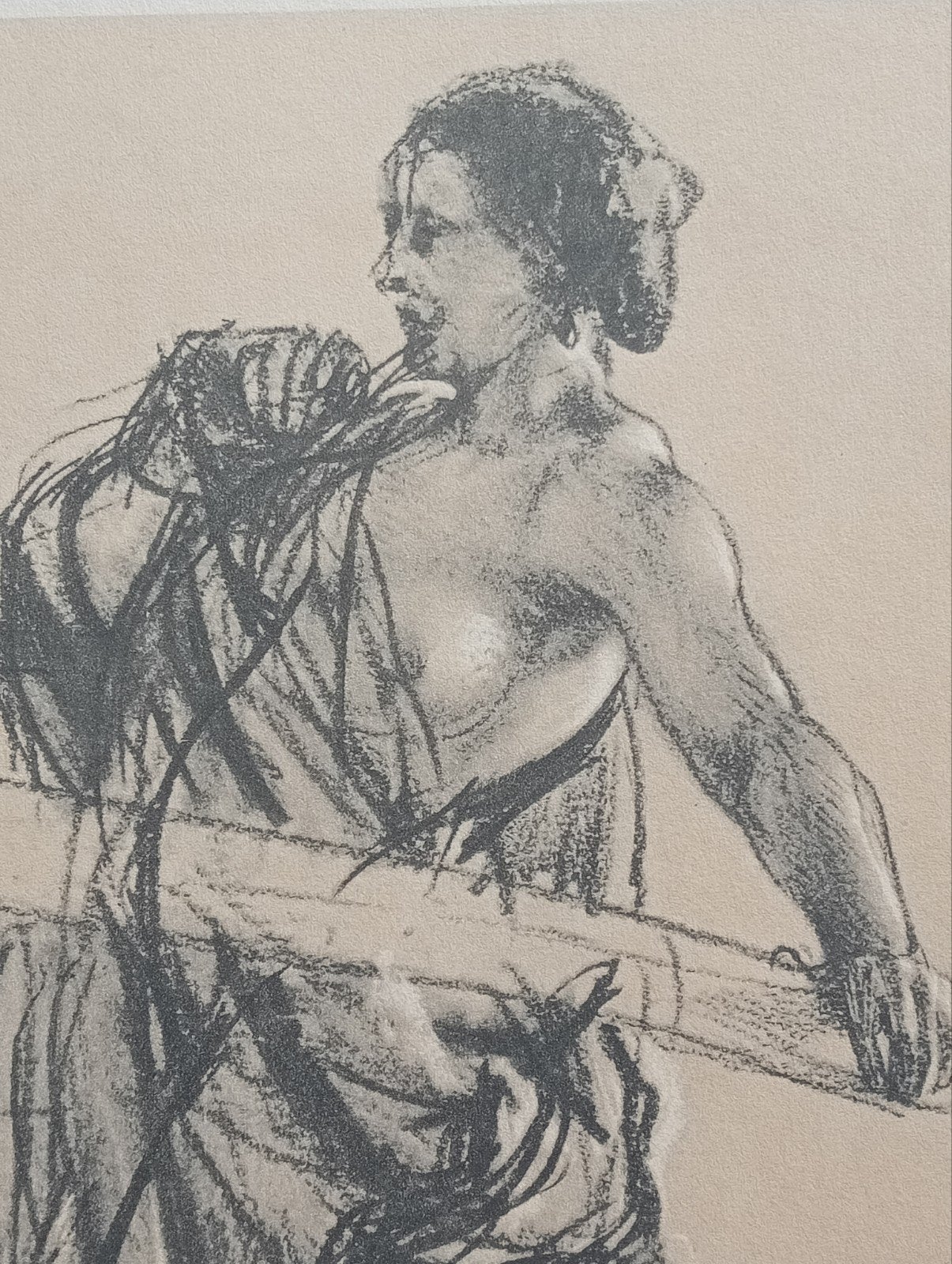 Menzel Weibliche Modellstudie circa 1900 naakt erotiek, Ophalen of Verzenden, Voor 1940, Gebruikt