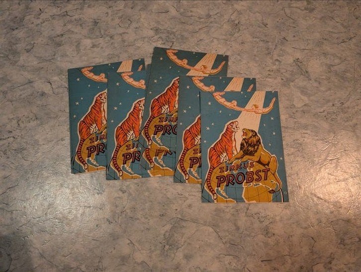 Collectie Circus posters en programma's, Ophalen of Verzenden, A1 t/m A3