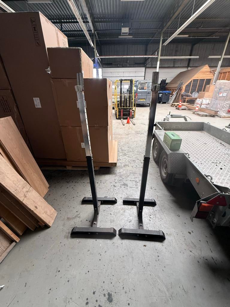 Verstelbare Squat Racks / Haltersteunen, Ophalen, Gebruikt, Benen, Overige typen