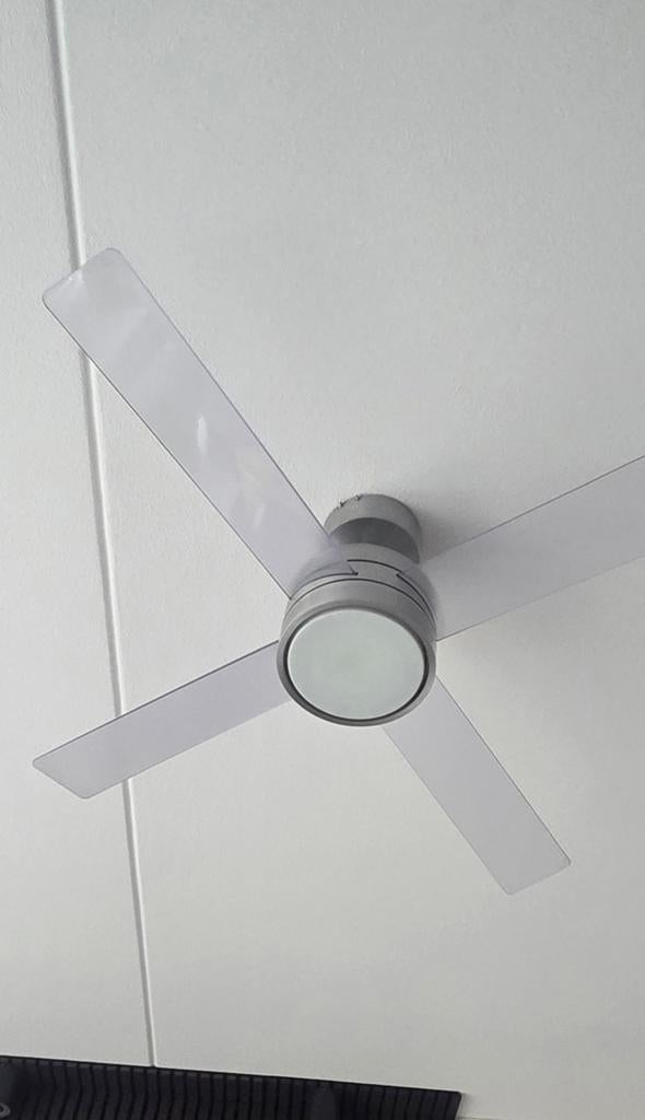 Plafondventilator 130cm met verlichting en afstandsbediening, Witgoed en Apparatuur, Ophalen, Ventilator met afstandsbediening