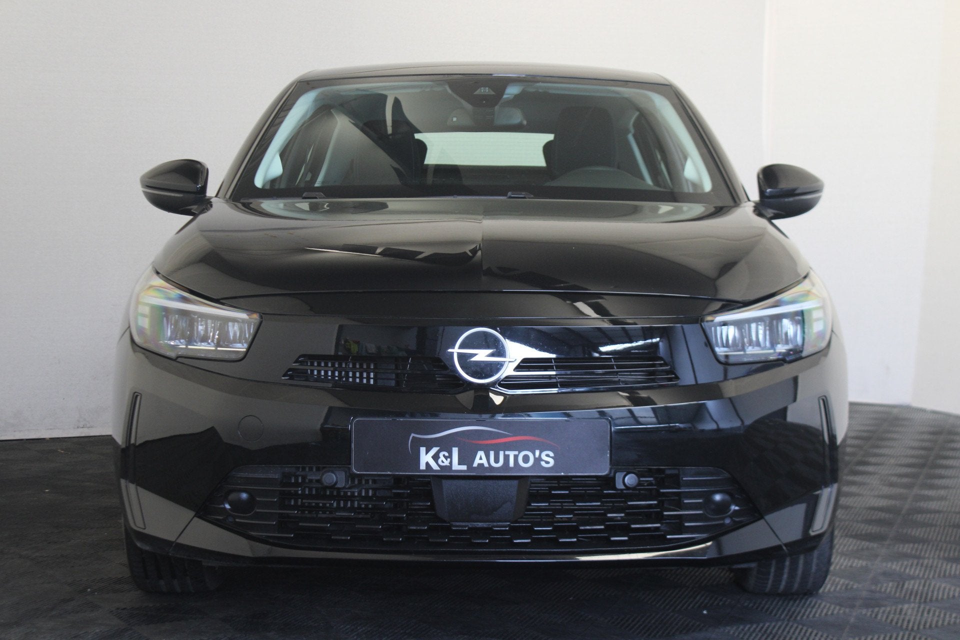 Opel Corsa 1.2 Turbo Hybrid (bj 2024, automaat), Auto's, Gebruikt, Zwart, Geïmporteerd, Corsa