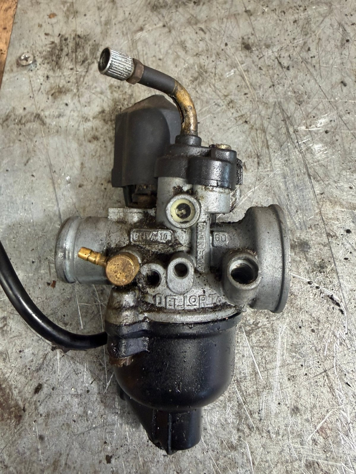Dellorto 10mm carburateur 50cc, Ophalen of Verzenden, Zo goed als nieuw, Carburateur
