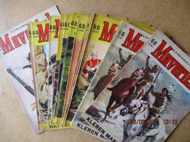adv4602 maverick, Boeken, Strips | Comics, Gelezen, Eén comic, Overige gebieden, Ophalen