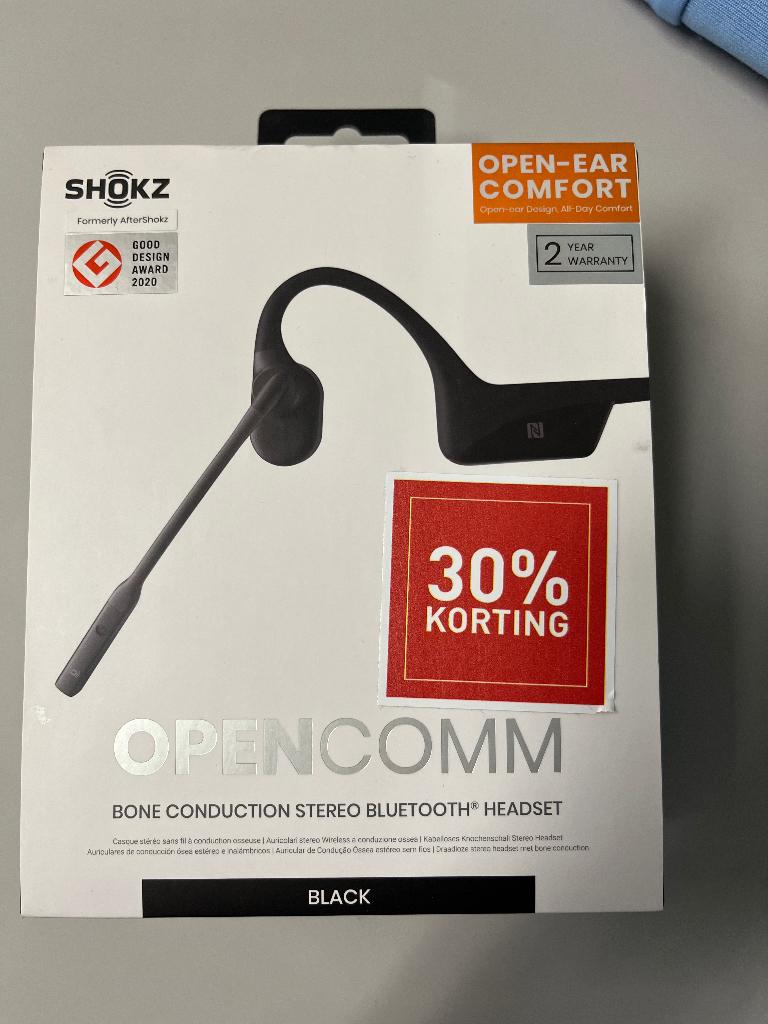 Shokz open comm, Overige merken, Nieuw, Ophalen of Verzenden, Over oor (circumaural)
