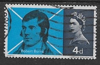Engeland 1966   Portret   408, Postzegels en Munten, Ophalen of Verzenden, Gestempeld