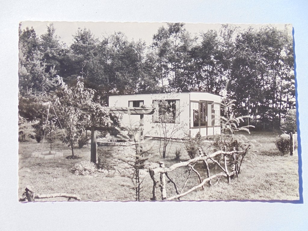 Houten chalet camping HEIDELUST Molenschot, W. van Dongen., Ophalen of Verzenden, 1940 tot 1960, Gelopen, Noord-Brabant
