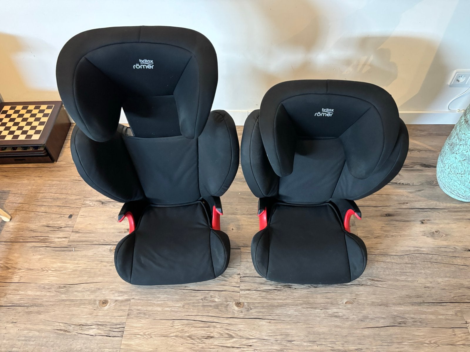 2x Britax Römer Kid II Autostoel - Groep 2/3, Ophalen, Romer, 15 t/m 36 kg, Zijbescherming