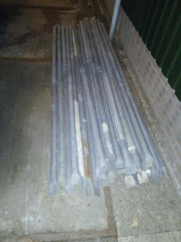 Steigerbuis 48,3 mm, Doe-het-zelf en Verbouw, Steigers, Ophalen of Verzenden, Overige typen, 5 meter of hoger