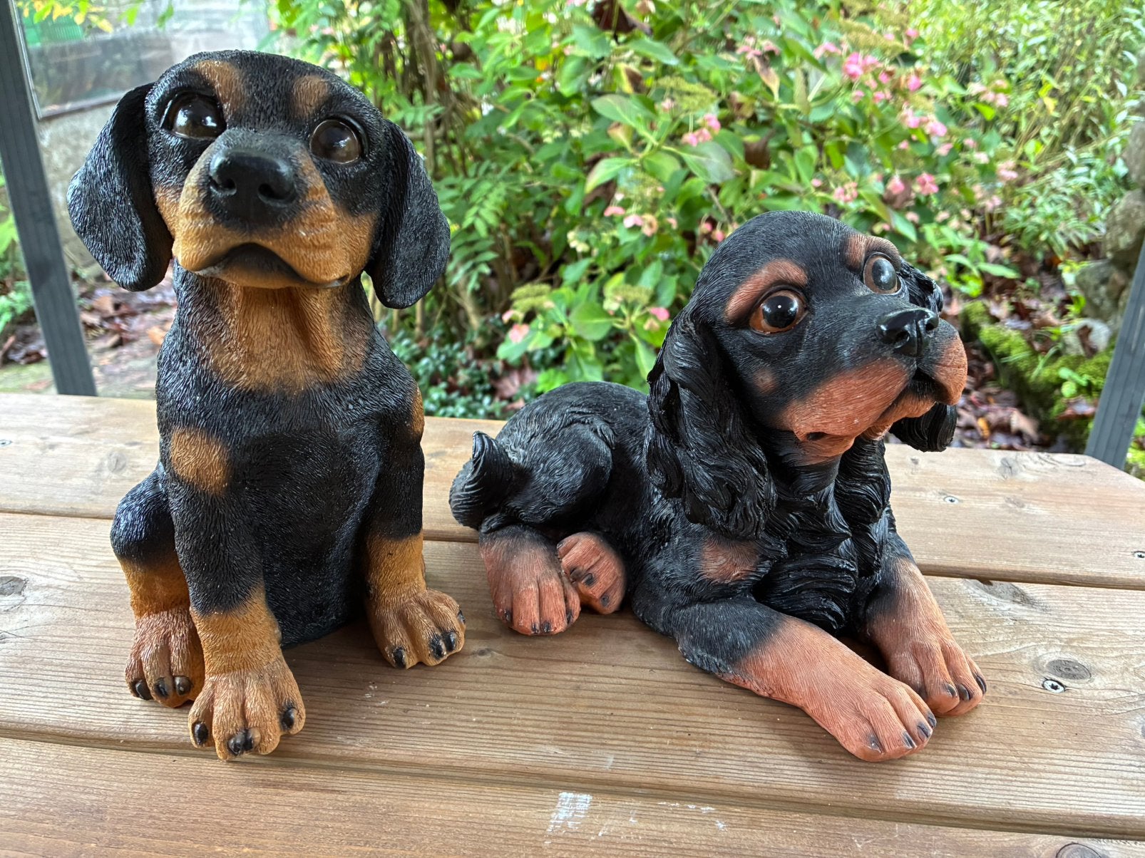 Dierenbeelden Hondjes, Ophalen of Verzenden