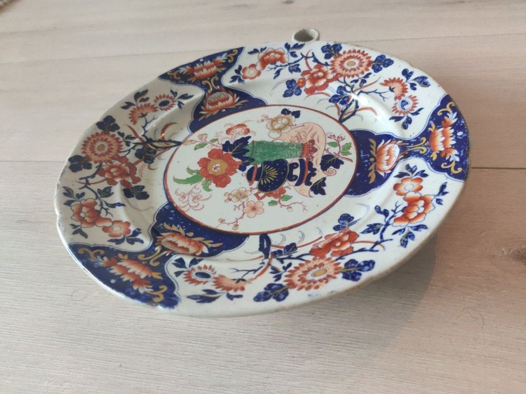 Antiek bord - Stone China - 1800/1900, Gebruikt, Ophalen of Verzenden, Bord(en), Overige stijlen