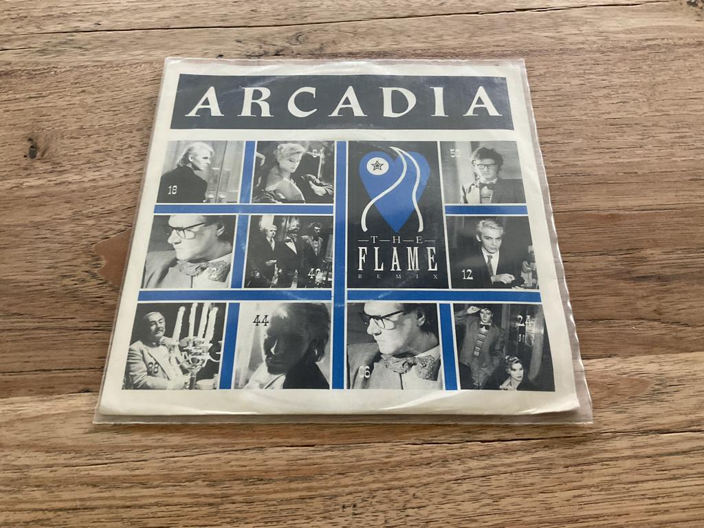 Arcadia, The flame, Gebruikt, 7 inch, Single, Ophalen of Verzenden