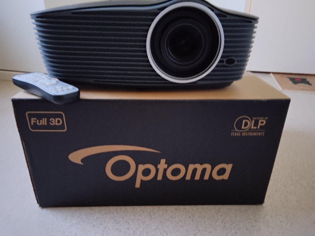 Optoma Full 3D Cinema Beamer, Audio, Tv en Foto, Beamers, Ophalen, Full HD (1080), OPTOMA, Gebruikt