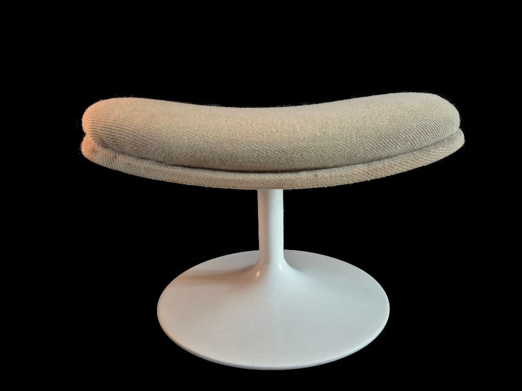 Zeer mooi vintage Artifort P510 ottoman design Pierre Paulin, Ophalen, Gebruikt, 50 tot 75 cm, Metaal