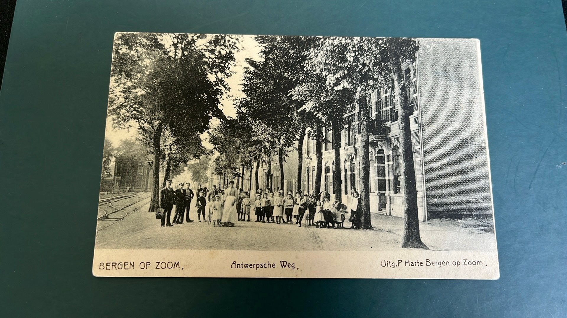 Bergen op Zoom Antwerpsche weg, Ophalen of Verzenden, Voor 1920, Gelopen, Noord-Brabant