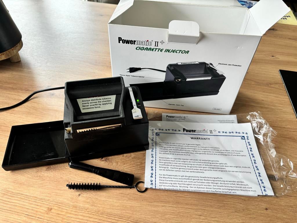 Sigaretten maker, Powermatic 2, Ophalen, Overige typen
