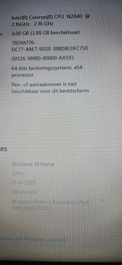 Acer aspire, HDD, 2 tot 3 Ghz, Ophalen of Verzenden, 17 inch of meer