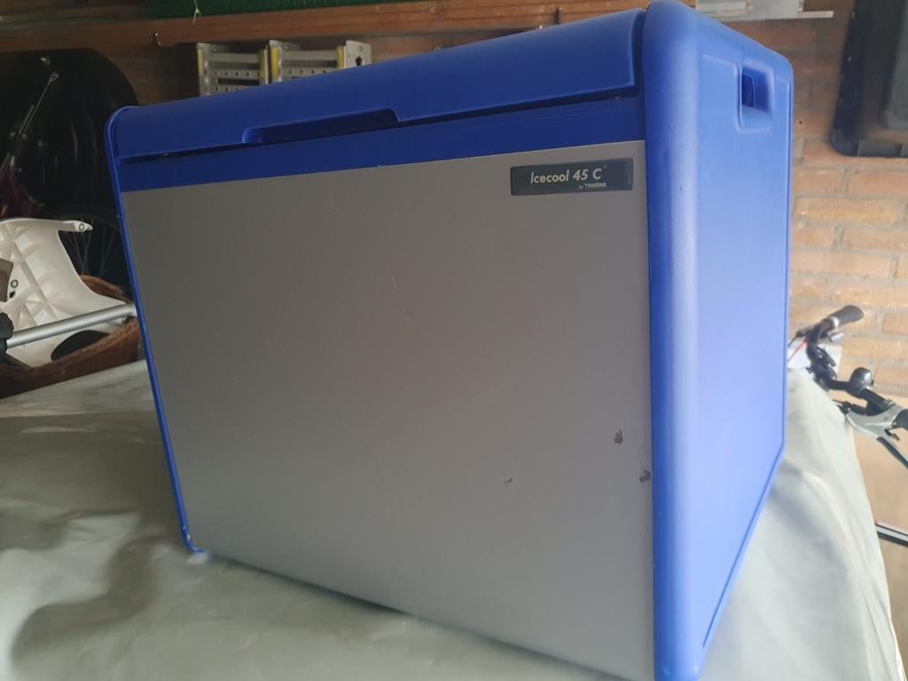 Tristar KB-7245 41L koelkastje blauw, Witgoed en Apparatuur, Koelkasten en IJskasten, Gebruikt, Zonder vriesvak, Minder dan 75 liter