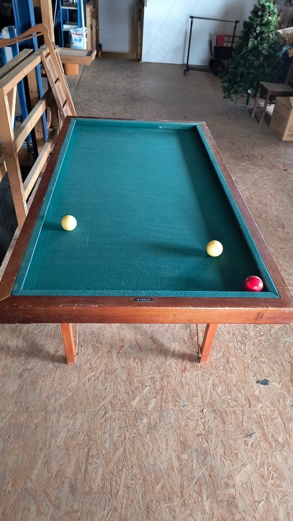 Homas biljart, Ophalen, Gebruikt, Biljarttafel