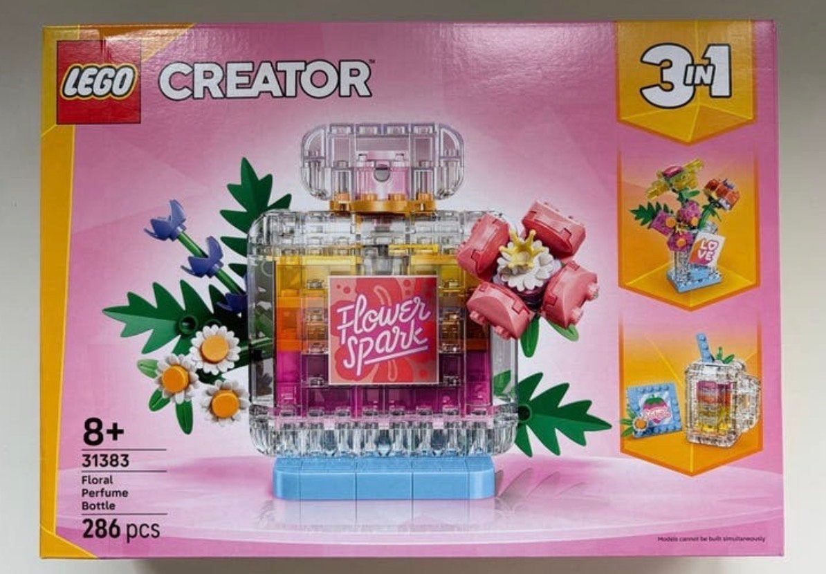 LEGO Creator 3in1 Bloemen Parfumflesje 31383 Nieuw, Lego, Denemarken, Nieuw, Ophalen of Verzenden
