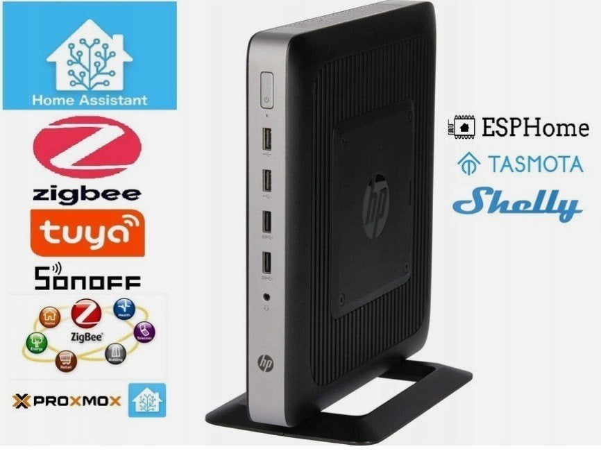 HP T620 Thinclient Server met Homeassistant plug&play, Ophalen of Verzenden, Zo goed als nieuw, 2 tot 3 Ghz
