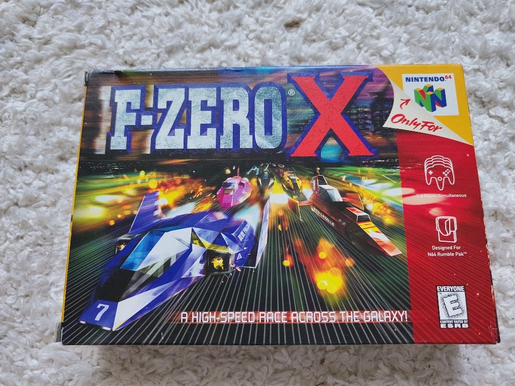 F-Zero X N64 - USA NTSC - CIB - Getest, Spelcomputers en Games, Games | Nintendo 64, Gebruikt, 1 speler, Racen en Vliegen, Ophalen of Verzenden